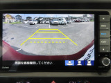 バックが苦手な方にもオススメなバックカメラ付き!広い画角で広範囲も見渡せます。