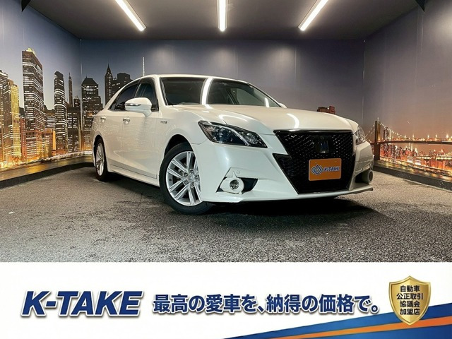 クラウンアスリート ハイブリッド 2.5 S ブラックスタイル (禁煙車)(サンルーフ)(テ...