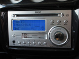 純正CD/カセットコンポ(WX-484T)はCDプレーヤー・AM/FMチューナー付です。お好みの音楽を聞きながらのドライブは楽しさ倍増ですね!