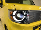 LEDヘッドライトで夜道も安心!