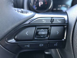 【ステアリングスイッチ】左です。ハンドルから手を離さず、運転に集中したまま手元でオーディオ操作等ができます。