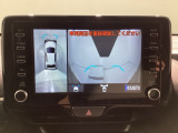 全周囲カメラ搭載☆運転席にいながら車全周囲が確認できるので駐車がスムーズに行なえます。駐車も楽々!