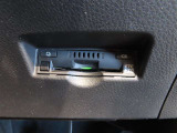 ETC車載器付きです。高速道路の料金所もスムーズに通過できます。