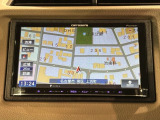 社外ナビ搭載です。知らない道も安心ですね!