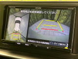 【パノラミックビューモニター】専用のカメラにより、上から見下ろしたような視点で360度クルマの周囲を確認することができます☆死角部分も確認しやすく、狭い場所での切り返しや駐車もスムーズに行えます。