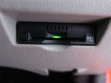 ETC車載器付きです。高速道路の料金所もスムーズに通過できます。