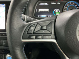 【ステアリングスイッチ】運転中に前方から目線をそらすことなくオーディオ等の操作が可能な便利機能!安心&快適なドライブを演出してくれます。