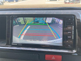 【 バックカメラ 】駐車が苦手な方でも映像で後方の安全確認もしっかり♪見えない死角の部分や距離感などモニター確認することが可能です!