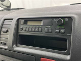 天候・交通情報収集の必需品。AM・FMラジオ付き。