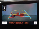 バックガイドモニターを装備しています、車庫入れもラクラクです。