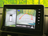 【アラウンドビューモニター】専用のカメラにより、上から見下ろしたような視点で360度クルマの周囲を確認することができます☆死角部分も確認しやすく、狭い場所での切り返しや駐車もスムーズに行えます。