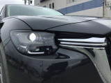 LEDヘッドランプ装備・消費電力が少なく明るいので夜間走行も安心して運転出来ます。