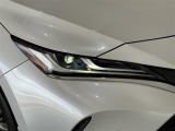 LEDヘッドライトです。デザイン性がよくとても明るいので、夜間の走行や悪天候でも安心です。しかも長寿命!