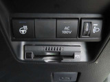 非常時やキャンプなどに役立つAC100Vコンセント付きです。ETCもついてます!