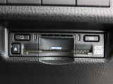 ETC車載器付きです。高速道路の料金所もスムーズに通過できます。