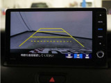 バックカメラ搭載です!車庫入れが苦手な人はもちろん、車両感覚に自信がある人にもお勧めです!見えない箇所が見えるようになるので、低い障害物や隠れてしまっている子供の存在等にも気付く事が出来ます。