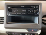 AUX対応でミュージックプレイヤーの接続も出来ます。