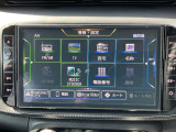 ナビのソースメニュー画面です。