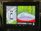 【全方位モニター用カメラ】専用のカメラにより、上から見下ろしたような視点で360度クルマの周囲を確認することができます☆死角部分も確認しやすく、狭い場所での切り返しや駐車もスムーズに行えます。