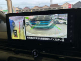 サイドカメラモードで幅寄せも簡単です。