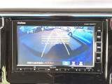 後方確認はバックカメラにお任せ♪後退時に便利で、駐車が楽になります♪