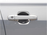 ドアハンドルプロテクターで爪痕が気になりません