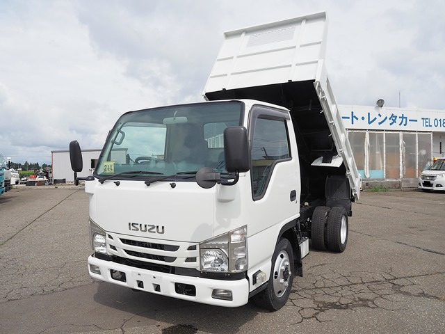 エルフ 3.0 ダンプ フルフラットロー ディーゼル 4WD 