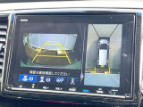 【マルチビューカメラシステム】専用のカメラにより、上から見下ろしたような視点で360度クルマの周囲を確認することができます☆縦列駐車や幅寄せ時に活躍してくれます♪
