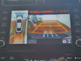 【全周囲カメラ】まるで上から車を見ている様に移ります☆縦列駐車や幅寄せ時に大活躍♪