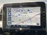 純正メモリーナビ付きです。フルセグTV視聴、Bluetooth接続といったオーディオ類も充実しています。9インチ画面で見やすくなっています。