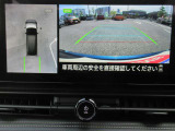 車の真上から見下ろしたような360度視界の良い『アラウンドビューモニター』です♪♪ 苦手な狭い駐車場、暗い所でも確認ができてとっても安心です♪♪