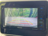 【バックカメラ】駐車時に後方がリアルタイム映像で確認できます。大型商業施設や立体駐車場での駐車時や、夜間のバック時に大活躍!運転スキルに関わらず、今や必須となった装備のひとつです!