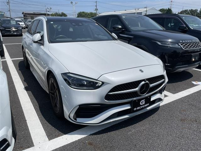 Cクラスワゴン C200 アバンギャルド AMGライン (ISG) 禁煙車 パノラミックスライディ...