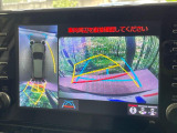 【パノラミックビューモニター】専用のカメラにより、上から見下ろしたような視点で360度クルマの周囲を確認することができます☆死角部分も確認しやすく、狭い場所での切り返しや駐車もスムーズに行えます。
