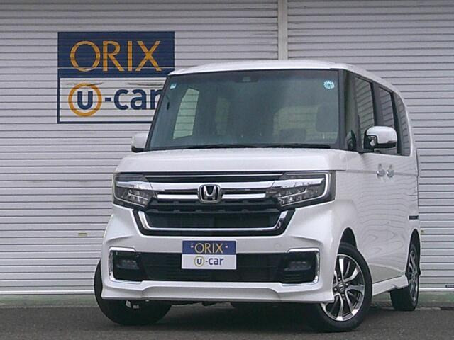 N-BOXカスタムL 4WDオリックス認定中古車保証 メモリーナビ