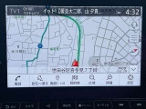 純正ナビゲーションつきです。