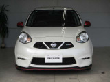 ■NISMO専用フロントグリル。日産らしさを引き立てるVモーショングリル。マーチベースなので大きさからジムカーナとかにも使用出来ます!