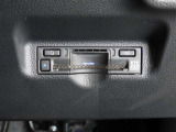 ETC車載器付きです。高速道路の料金所もスムーズに通過できます。