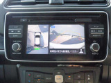 アラウンドビューモニターも付いているので、車庫入れもスムーズにできます。