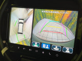 【全方位モニター用カメラ】専用のカメラにより、上から見下ろしたような視点で360度クルマの周囲を確認することができます☆死角部分も確認しやすく、狭い場所での切り返しや駐車もスムーズに行えます。