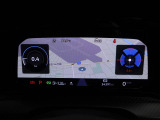 デジタルメータークラスター「Digital Cockpit Pro」。見やすい大型10.25インチの液晶ディスプレイを採用。通常のメーターやナビゲーションマップ、アシストシステムなど、好みに応じて切り替え可能です。