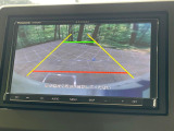 【バックカメラ】駐車時に後方がリアルタイム映像で確認できます。大型商業施設や立体駐車場での駐車時や、夜間のバック時に大活躍!運転スキルに関わらず、今や必須となった装備のひとつです!