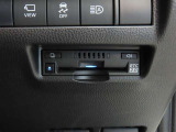 ETC車載器付きです。高速道路の料金所もスムーズに通過できます。