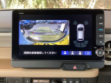 バックも安心のバックカメラ付いています。バックカメラがあると、いつでも安全にバックできますね。死角も減ります。