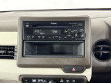 【純正オーディオ】CD ラジオ AUXコードでつなげば音楽再生もできます。