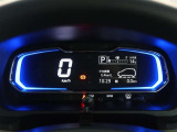 メーターはスッキリとしたデザインで、とても見やすく、安全運転のお役に立ちます。