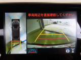 パノラミックビューモニター付きです。全方向の確認ができて安心です。