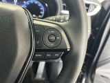 前方の車との車間を設定し、スピードを上げたり緩めたりを自動で行ってくれる追尾式の「レーダークルーズ」。上級装備の一つです!高級車にしかつかない嬉しい機能です。