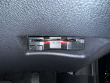 ETC車載器付きです。高速道路の料金所もスムーズに通過できます。