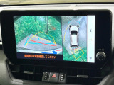 【パノラミックビューモニター】専用のカメラにより、上から見下ろしたような視点で360度クルマの周囲を確認することができます☆死角部分も確認しやすく、狭い場所での切り返しや駐車もスムーズに行えます。